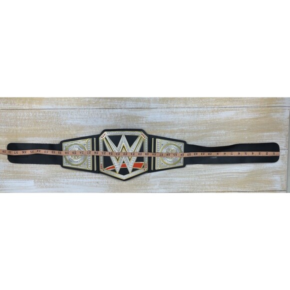 WWE 2014 Mattel HEAVYWEIGHT CHAMPIONSHIP Youth Replica New Logo Wrestling BELT - Picture 5 of 13